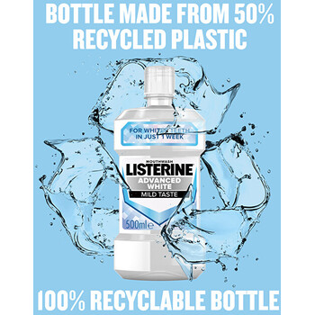 Advanced White Mild Taste - Ústní voda s bělicím účinkem